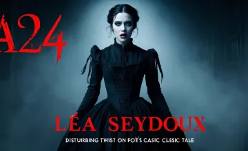 A24 Welcomes Léa Seydoux in a Disturbing Twist on Poe's Classic Tale