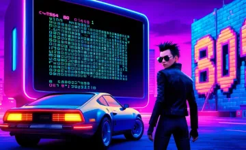 Revving Up the Past: A Prequel to Cybernetic 80s Action Adventures