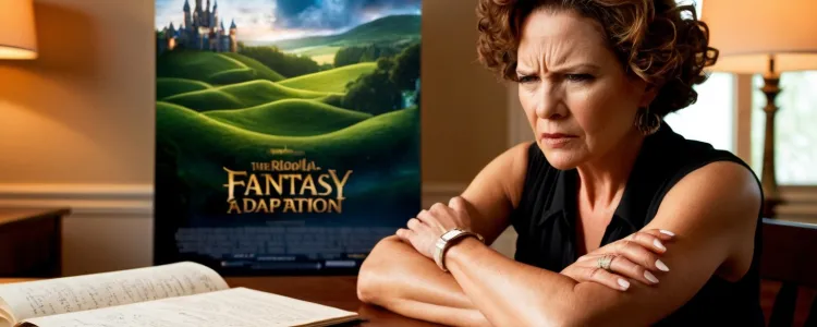Author Draws the Line: Distancing Herself from a Major Fantasy Film Adaptation on Liontamer Top Blog