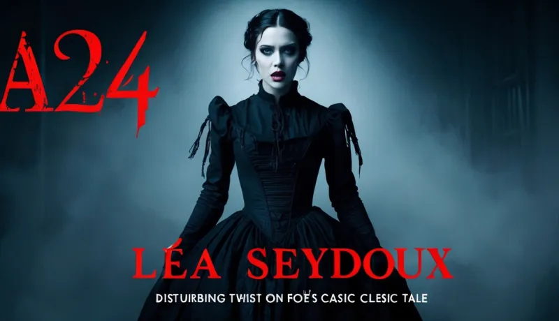 A24 Welcomes Léa Seydoux in a Disturbing Twist on Poe's Classic Tale