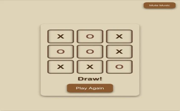 Tic Tac Toe Fun Game